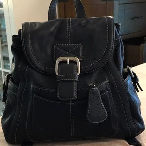 TIGNANELLO NAVY BLUE SMALL BACKPACK